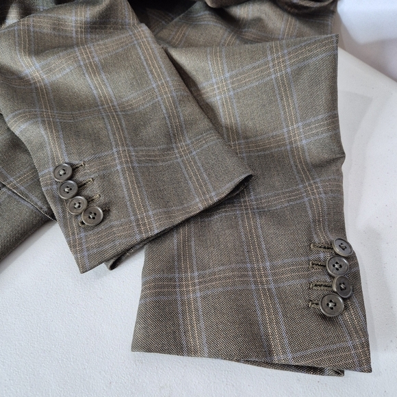 Ermenegildo Zegan for Neiman Marcus Trofeo Silk Wool Blend Suit Jacket - 48C/38R - Picture 6 of 15